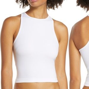 🆕Free People racerback crop tank, NWT.